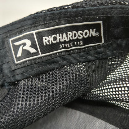 Richardson 112 Trucker Hat Black One Size Voodoo Ranger Beer Patch Mesh Back
