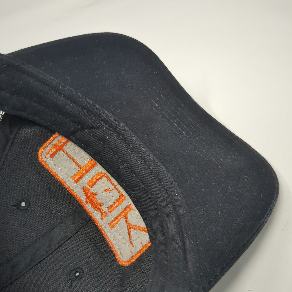 Huk Trucker Hat Black One Size Performance Fishing Mesh Snapback Camo Patch