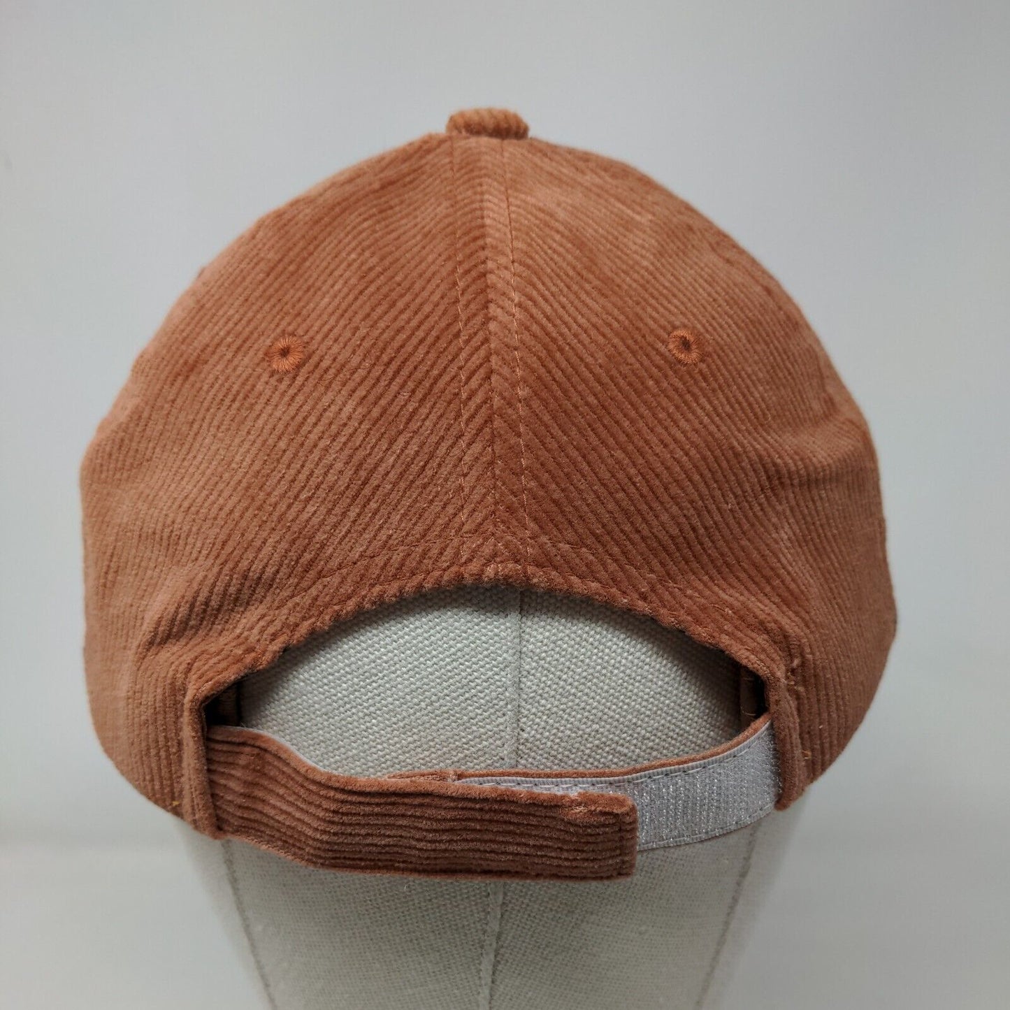 C&C California Strapback Hat Brown One Size Corduroy Adjustable 6 Panel