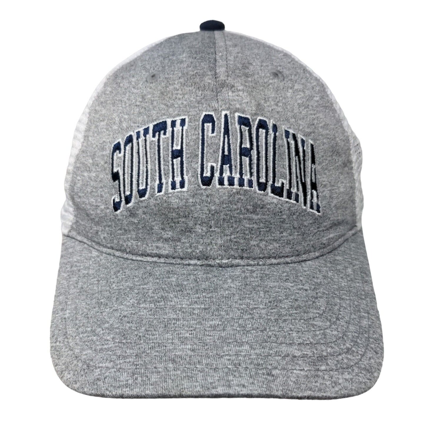 South Carolina Snapback Mesh Back Trucker Hat Gray OSFA Captivating W/Tags