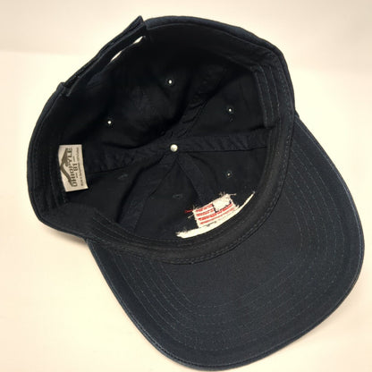 Mackay Idaho USA Flag Strapback Hat Blue One Size Adjustable Ohiopyle