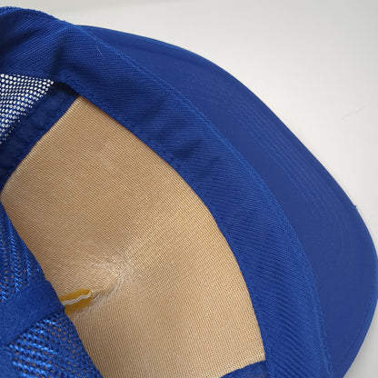 Somebody Special Calls Me Grandpa Snapback Trucker Hat Blue One Size