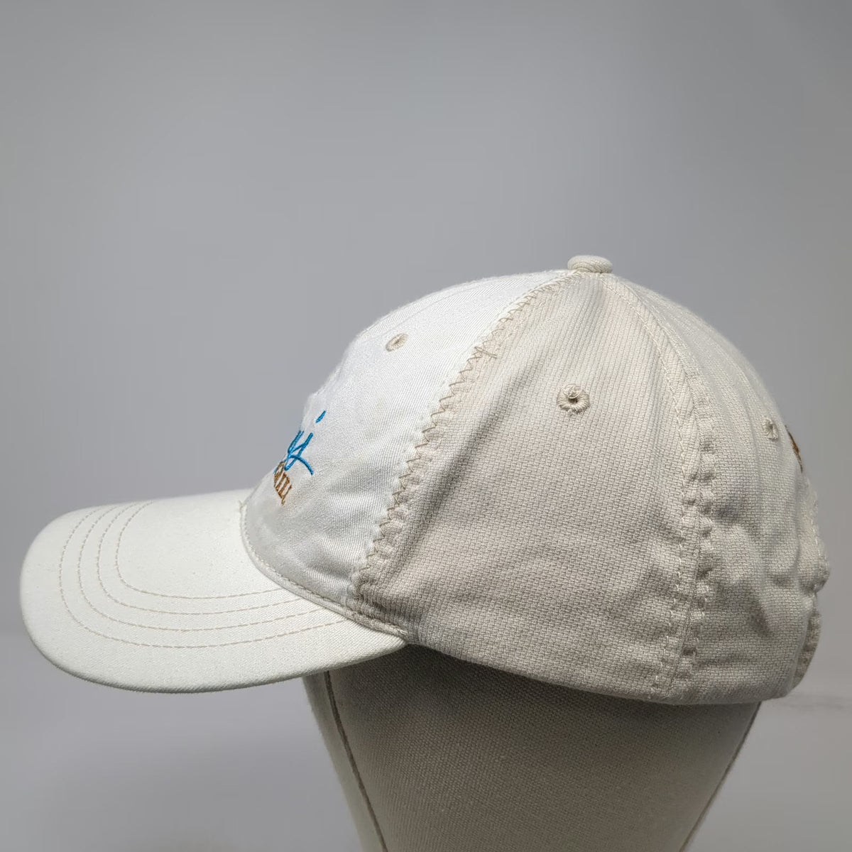 H3 Sportgear Baseball Cap White OSFM Sammy's Beach Bar & Grill Maui Hawaii Hat