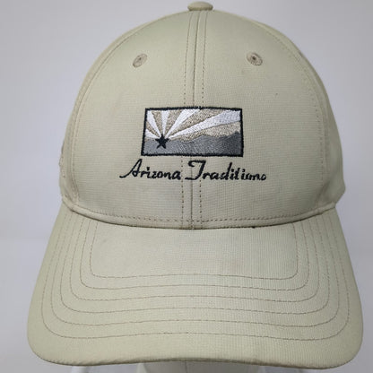 Adidas Baseball Cap Beige One Size Arizona Traditions Strapback Polyester Hat