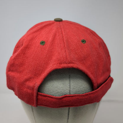 SCI Stohlquist Water Ware Two Tone Baseball Cap Red Green One Size Strapback Hat