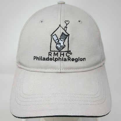 Cap America RMHC Philadelphia Region Gray One Size Baseball Strapback Hat