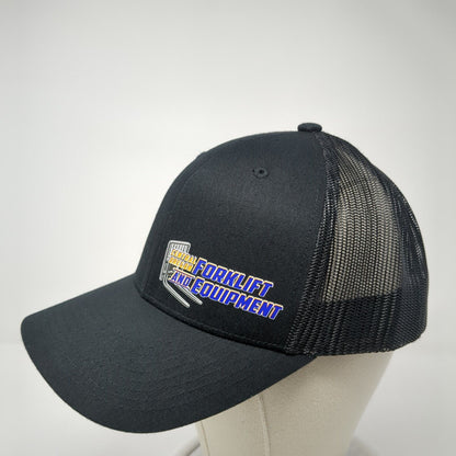 Central Oregon Forklift And Equipment Snapback Trucker Hat Black OS Yupoong
