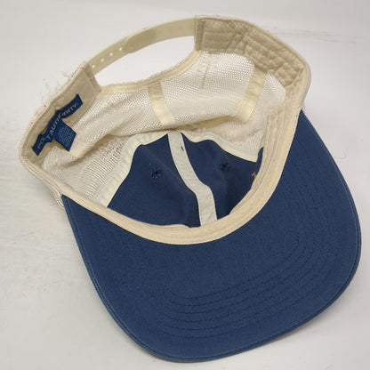 Port Authority Trucker Hat Blue One Size Harrison New York PBA Shield Patch