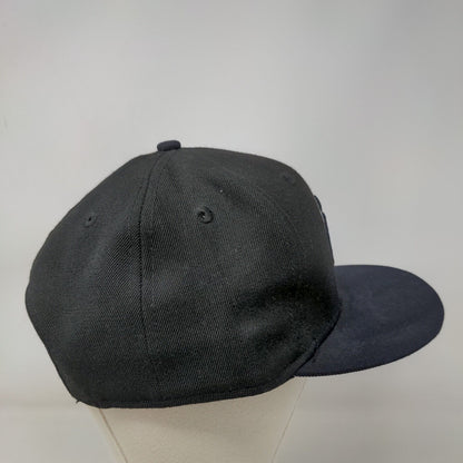 New York Yankees Snapback Hat Black Blue OSFM Embroidered MLB New Era 9Fifty