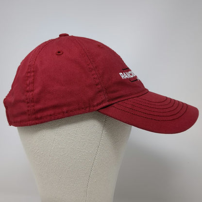 Ouray Baseball Cap Red One Size Strapback Rancho Manana Cactus Cave Creek AZ Hat