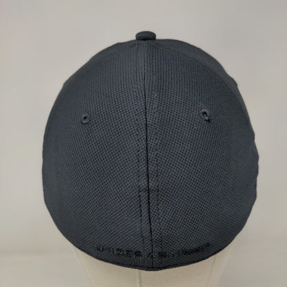 Under Armour Blitzing Fitted Hat Black M/L UA Classic Fit Embroidered