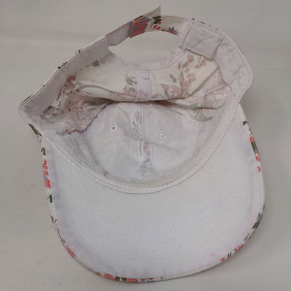 Unbranded Strapback Hat Multicolor OSFM Adjustable Floral Vented Holes 6 Panel