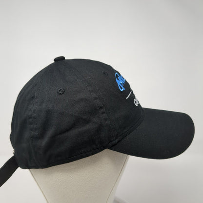 Micron Capable Adult Slideback Hat Black OS Adjustable Embroidered Outdoor Cap