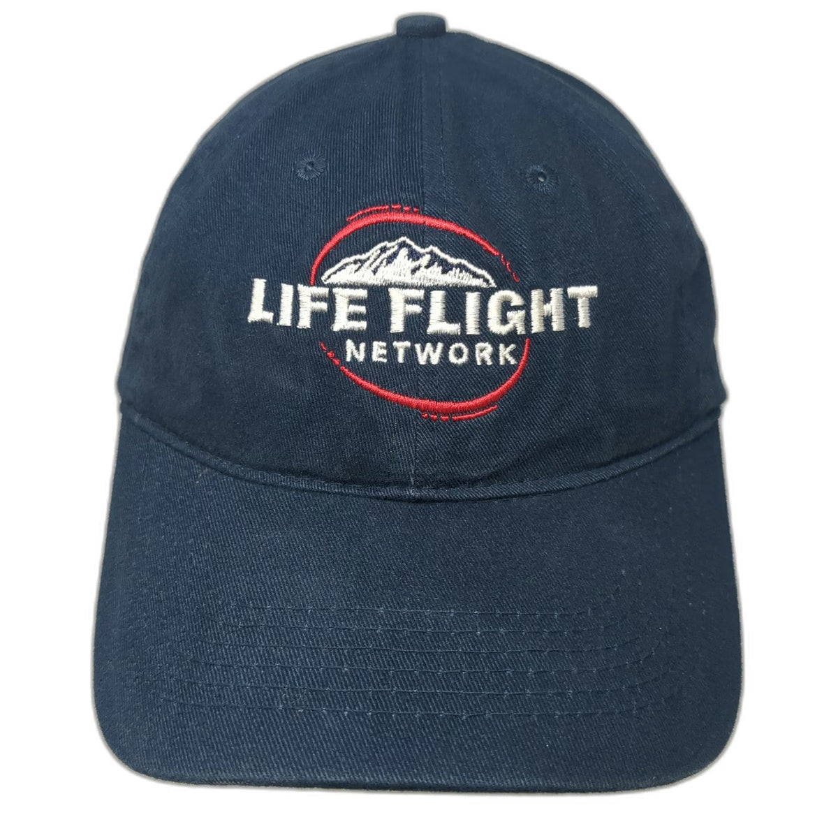 Port & Company Baseball Cap Blue One Size Adjustable Life Flight Network Hat