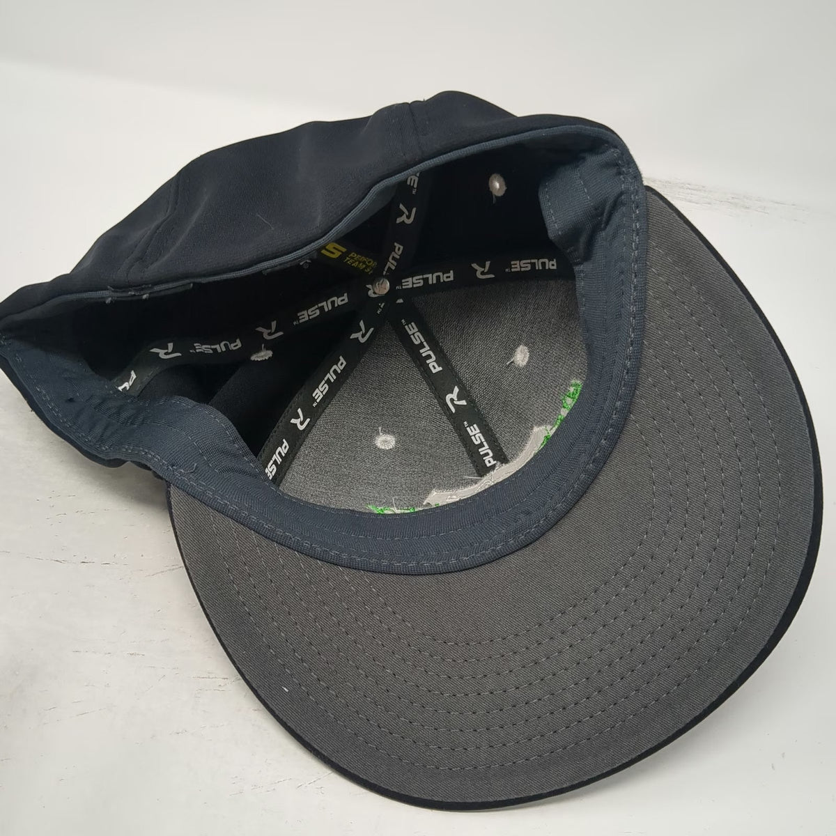Richardson Baseball Black XL West Valley Performance Stretch Fit Home Plate Hat