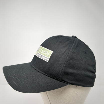 Lee Gilman Builders Inc Fitted Hat Black S-M Embroidered Flexfit Yupoong
