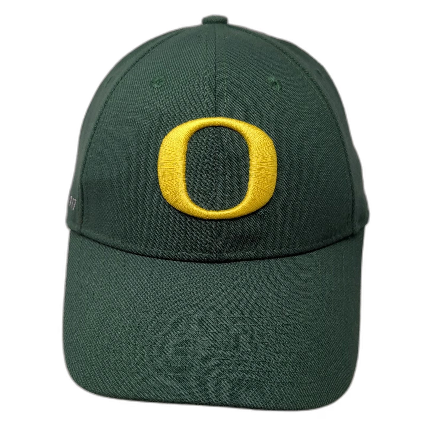 Nike Oregon Ducks NCAA Green Cap L Dri-Fit Stretch Fit Curved Brim Logo Hat