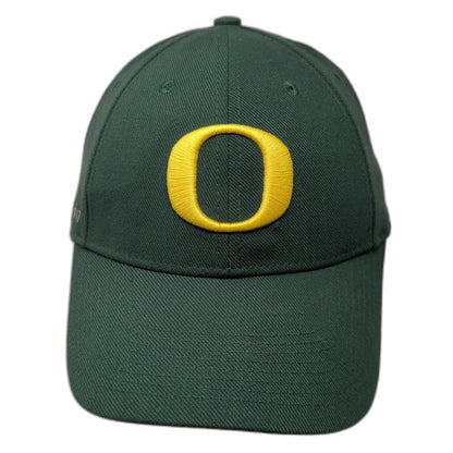 Nike Oregon Ducks NCAA Green Cap L Dri-Fit Stretch Fit Curved Brim Logo Hat