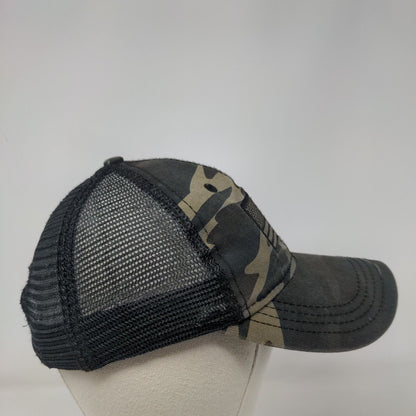 American Flag Snapback Trucker Hat Camouflage One Size Adjustable Patriotic