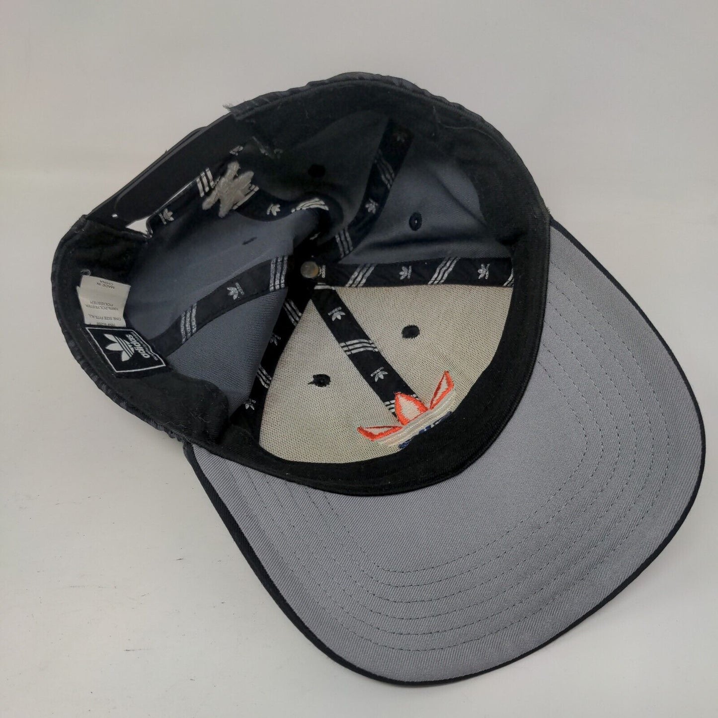Adidas Trefoil Snapback Hat Multi OSFA Embroidered Adjustable 6 Panel