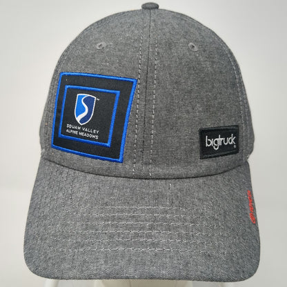 Bigtruck Snapback Gray One Size Squaw Valley Alpine Meadows Toyota Patch Hat