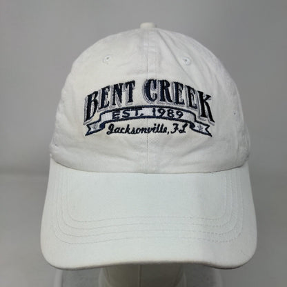 Bent Creek Slideback Hat White Classic Cut Embroidered Ahead Vintage