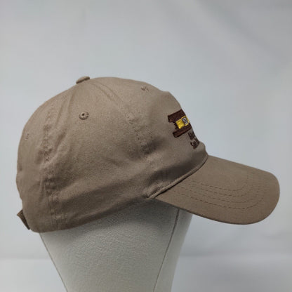 Museum of the San Ramon Valley Strapback Hat Tan OSFA Embroidered