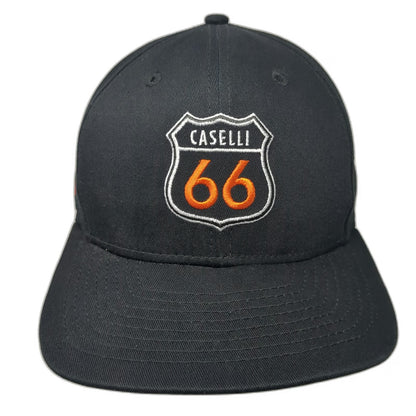 New Era Snapback Black One Size Hat Kurt Caselli FMF 66 Shield Signature