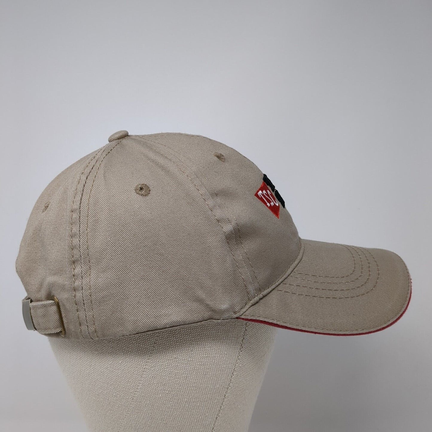 Tractor Supply Co Since 1938 Slideback Hat Tan OS Adjustable Embroidered Cotton