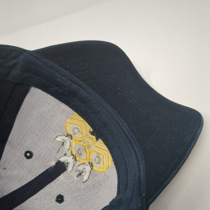 CPO Chevron Strapback Hat Blue OS Adjustable Embroidered 6 Panel Eagle Crest