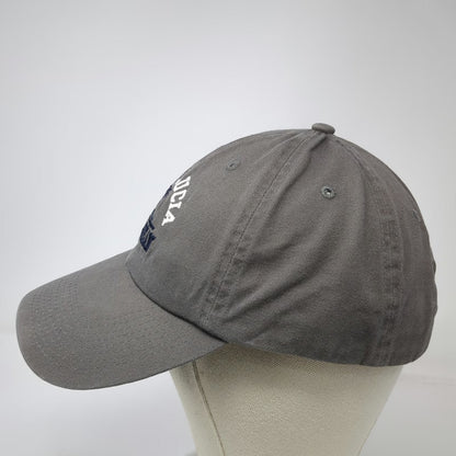 Fahrenheit Baseball Cap Gray One Size Saint Lucia Caribbean Palm Tree Cotton Hat