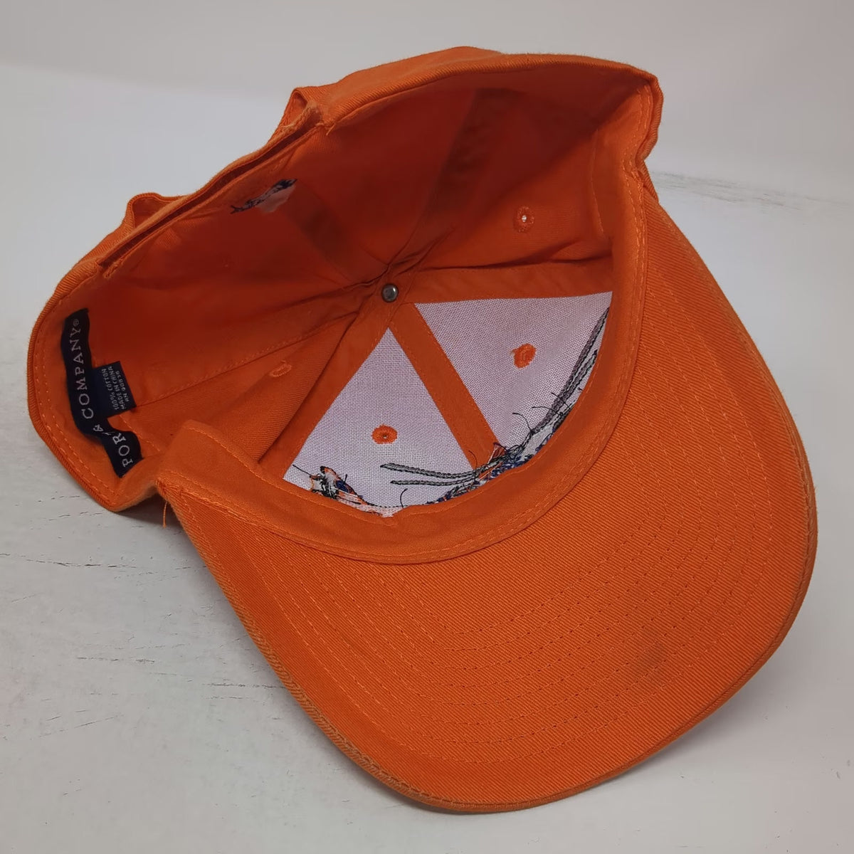 Port & Company CareFlite Helicopter Hat Orange One Size Baseball Cap Strapback