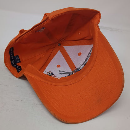 Port & Company CareFlite Helicopter Hat Orange One Size Baseball Cap Strapback