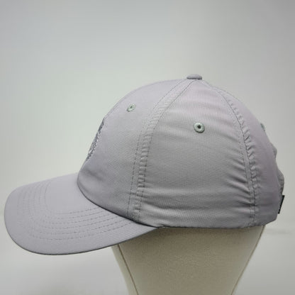 Imperial Baseball Cap Gray One Size Slideback Polyester MZ Monogram Crown Hat