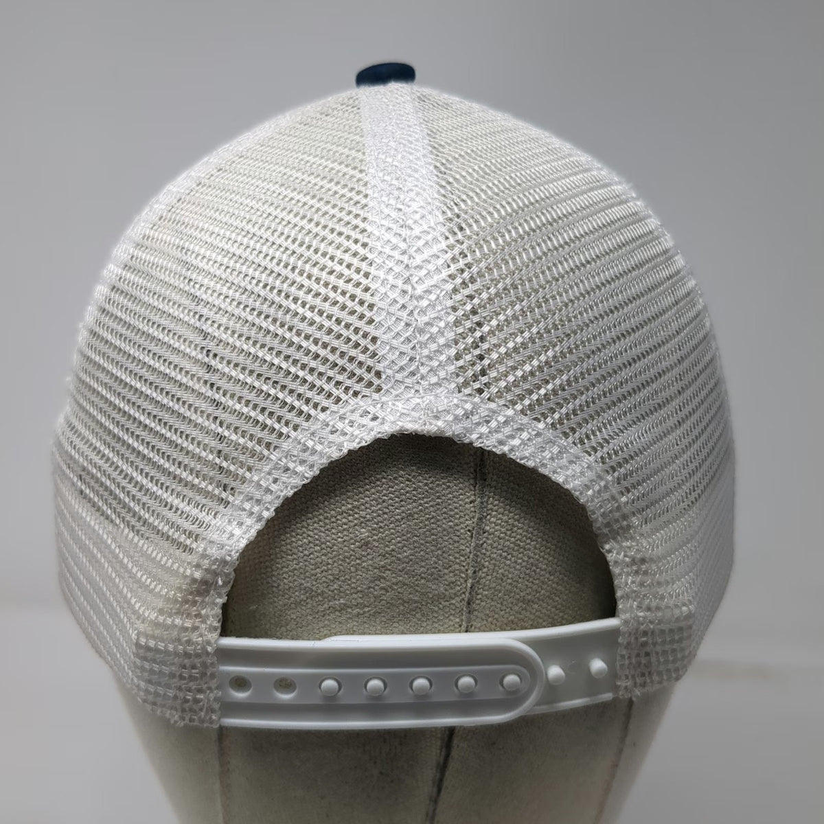 BOCO Gear Blue White One Size Trucker Hat Mountain Graphic Snapback Mesh Back