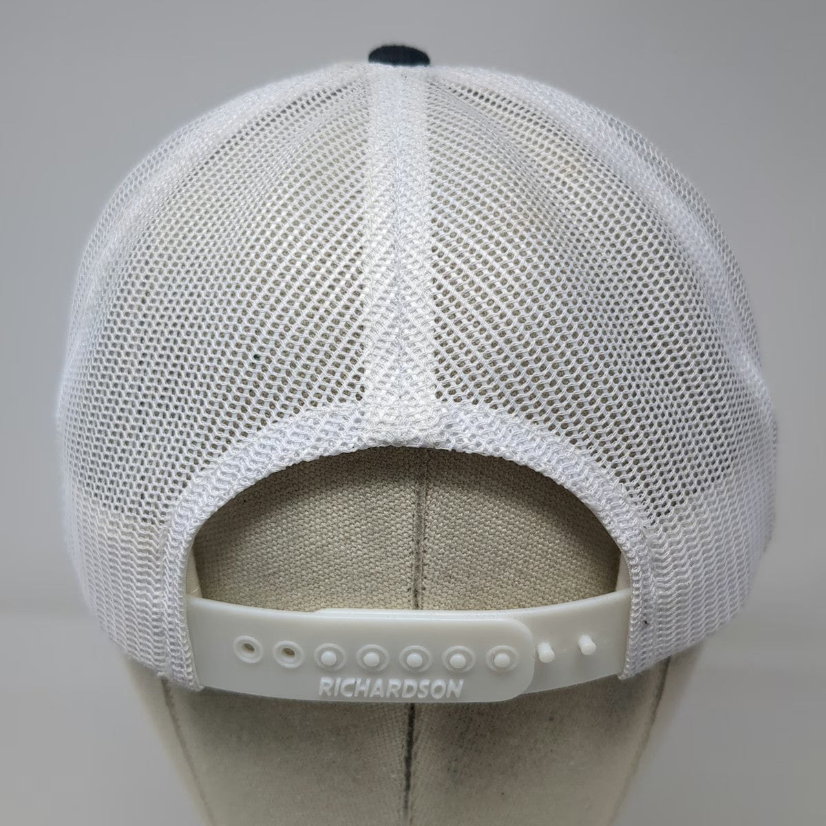 Richardson Trucker Hat Blue L Skwala Fly Fishing Logo Snapback Mesh Curved Brim