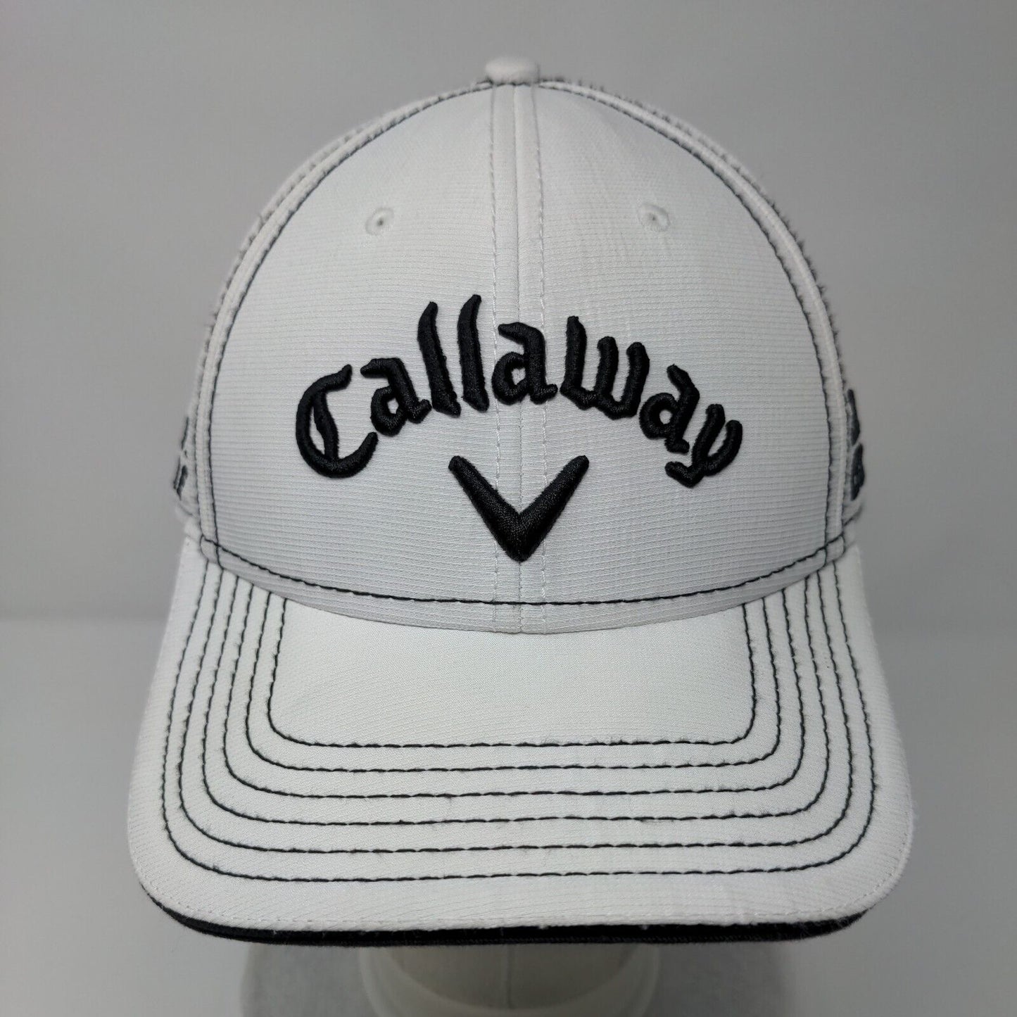 Callaway Odyssey Strapback Hat White OSFA Tour Authentic Embroidered