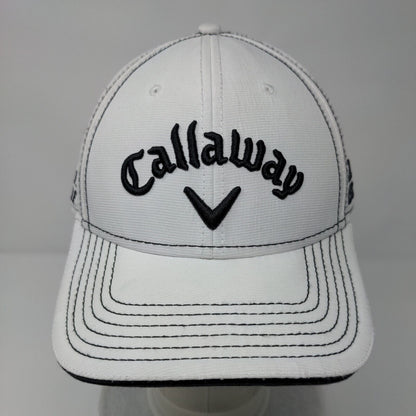 Callaway Odyssey Strapback Hat White OSFA Tour Authentic Embroidered