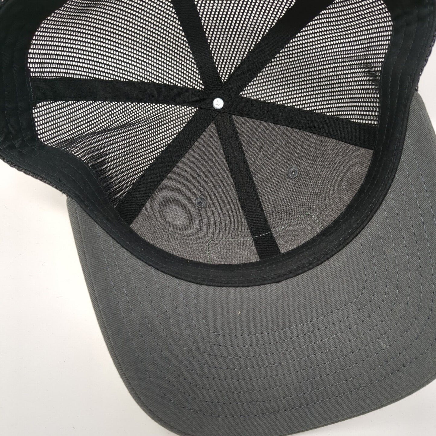 What's Next Fully Promoted Snapback Trucker Hat Gray One Size Mesh Back
