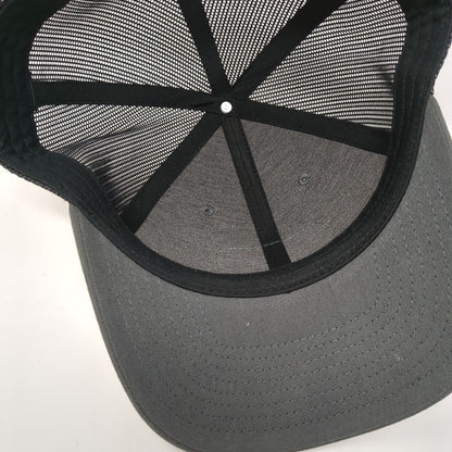 What's Next Fully Promoted Snapback Trucker Hat Gray One Size Mesh Back