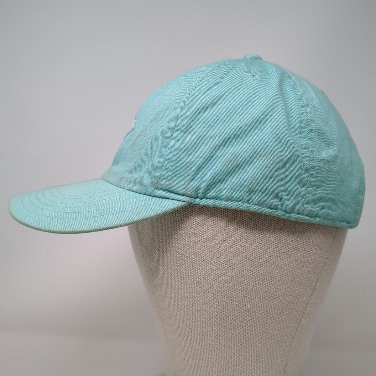 Nike Baseball Cap Blue One Size Adjustable Strap Embroidered Logo Heritage86