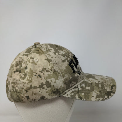 Pacific Headwear Men's Strapback Digital Camo Hat Embroidered Flagler Baseball