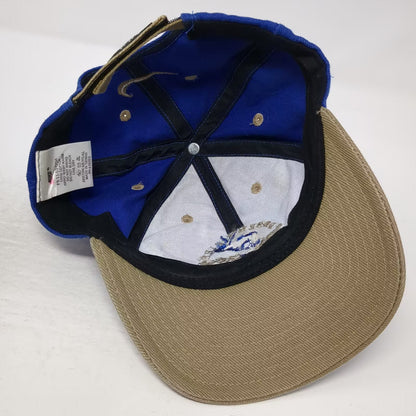 Nike Baseball Cap Blue Beige OS Desert Aire Golf Course Embroidered Strap Hat