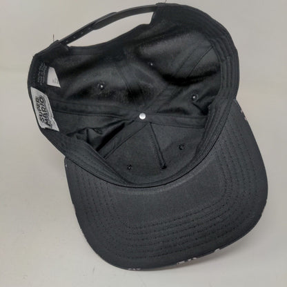 Super Mario Boy's Snapback Hat Black OSFM Graphic Logo 2022 Adjustable