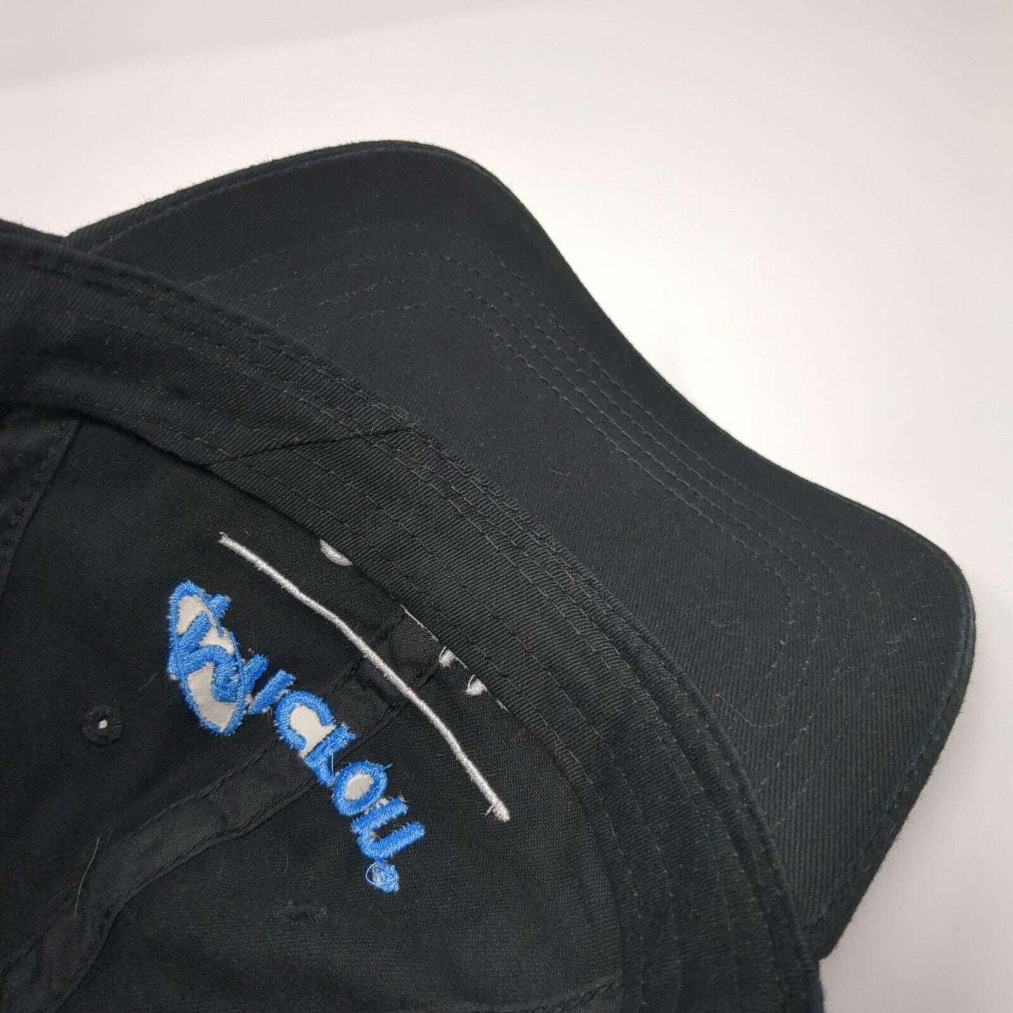 Micron Capable Adult Slideback Hat Black OS Adjustable Embroidered Outdoor Cap