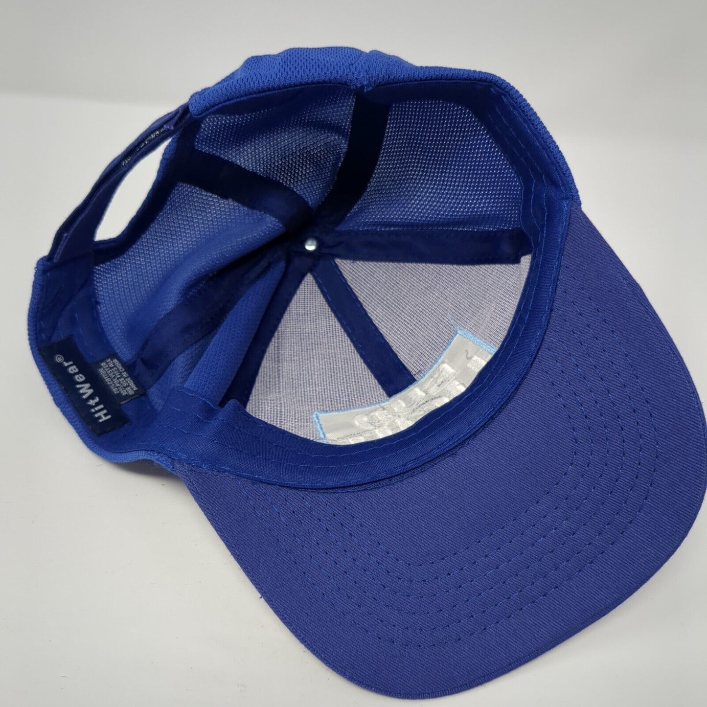 Bud Light Strapback Hat Blue One Size Adjustable Hit Wear 6 Panel