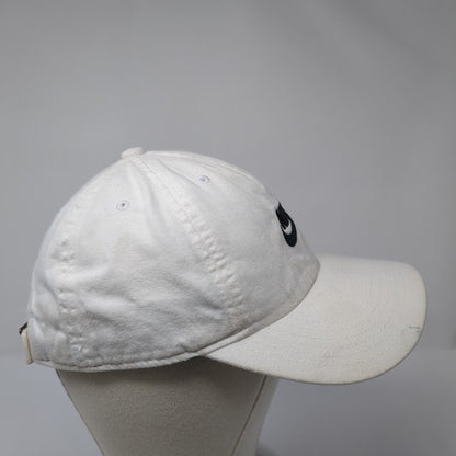 Nike Slideback Baseball Cap White One Size Adjustable Embroidered Heritage86