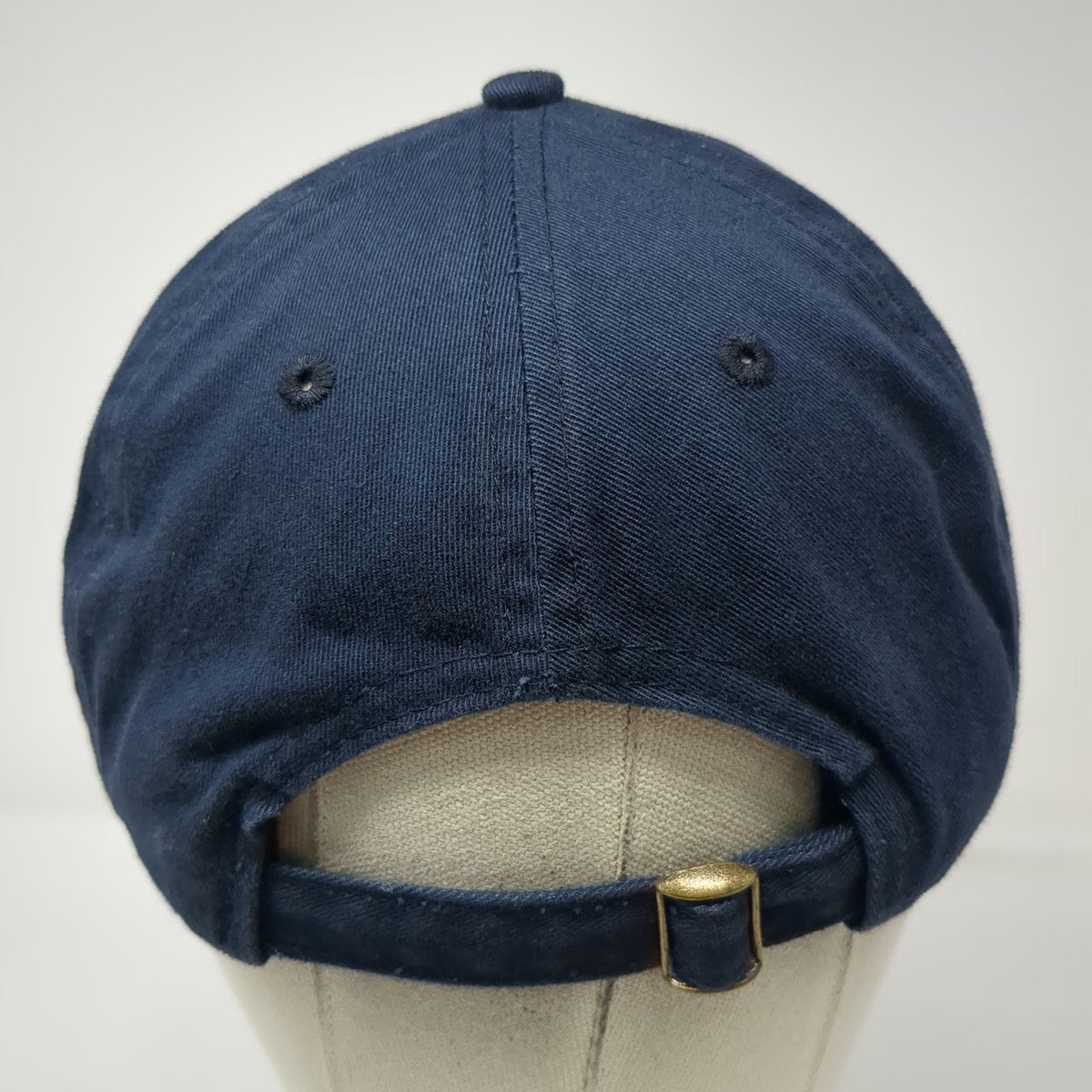 The Duck Company Aruba Fleur-De-Lis Blue One Size Baseball Cap Hat Embroidery