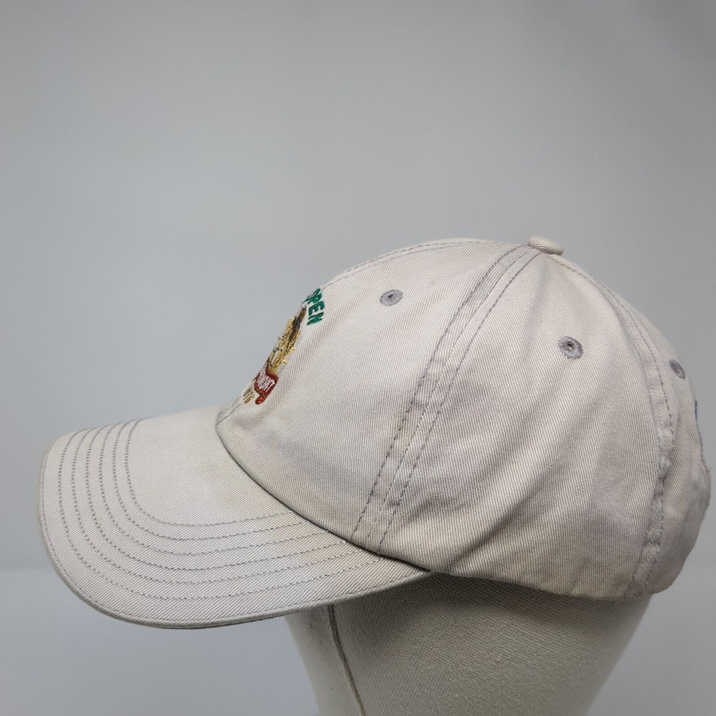 U.S. Open 2016 Oakmont Slideback Hat Tan One Size Adjustable Squirrel