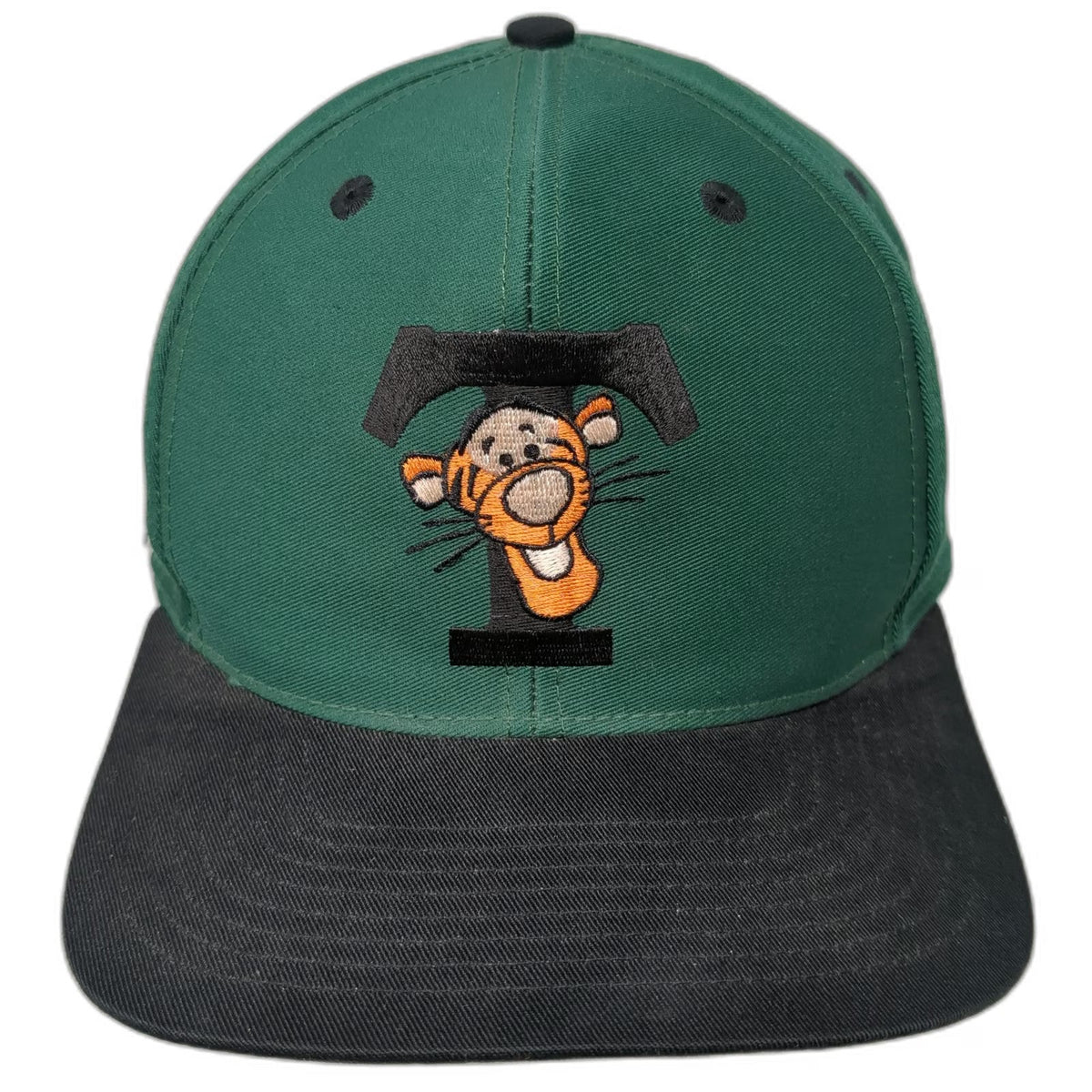 Disney Store Snapback Green One Size Tigger Winnie the Pooh Hat Two Tone Black